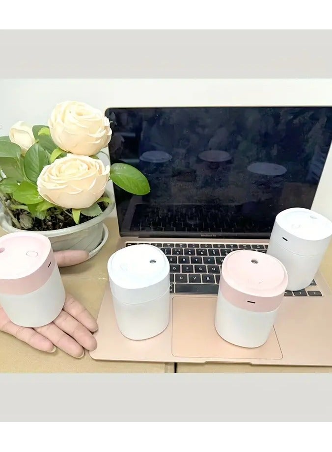 أوريتي ناشر رائحة السيارات الصغيرة المحمولة، ناشر رائحة الضباب البارد، ناشر رائحة السيارات سطح المكتب USB 200 مل، ضوء 7 ألوان للسفر/السيارة/غرفة نوم/المكتب، هدية عطلة - Image 4