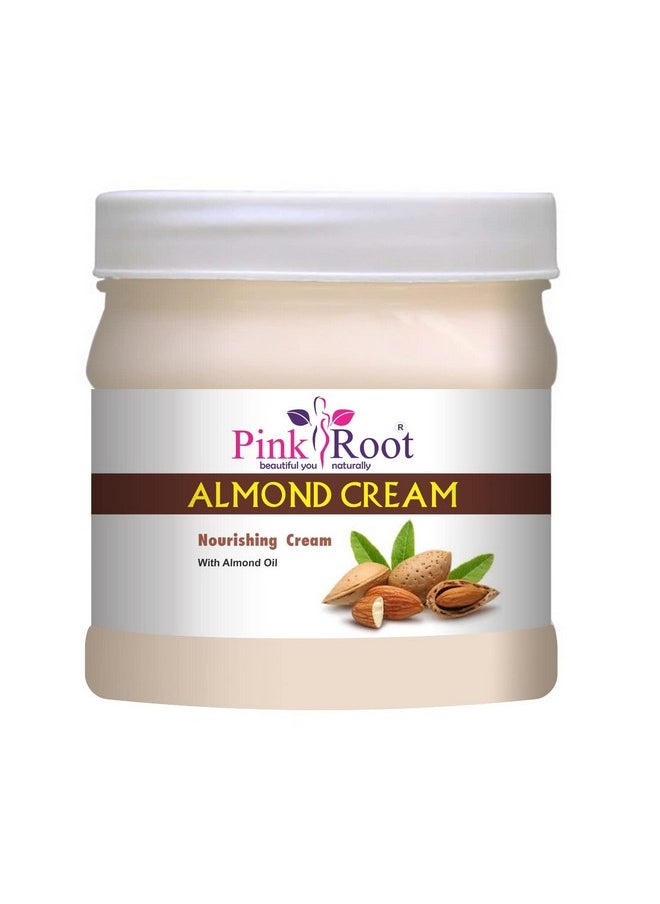 Pink Root - Pink Root Almond Cream 500gm with Green Lemon Scrub 500gm - Image 1