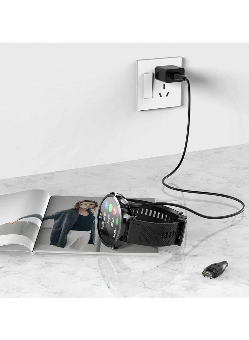 USB Charger Cable 3.3FT for Garmin Watch Fenix 8/7/7X/7S/6/E,Venu 3/3S/2S/SQ,Forerunner 165/965/955/945/265/255/55/45,Vivoactive 5/4S,Epix Pro 2 - Image 3