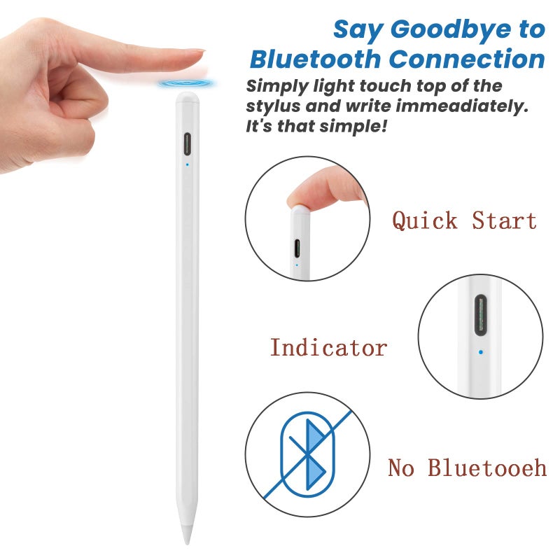 Edivia Stylus Pen for iPhone 13/14 Pro Max Pencil,2023 New Stylist Drawing Pen Compatible with Apple iPhone 13/14 Pro Max Precise 1.5mm POM Fine Point Tip,Black - Image 3