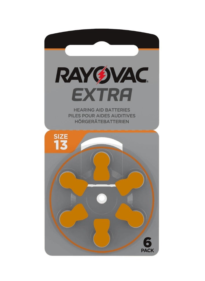 Rayovac - Hearing Aid Batteries - Size 13 - Pack of 60 Pieces - Image 1
