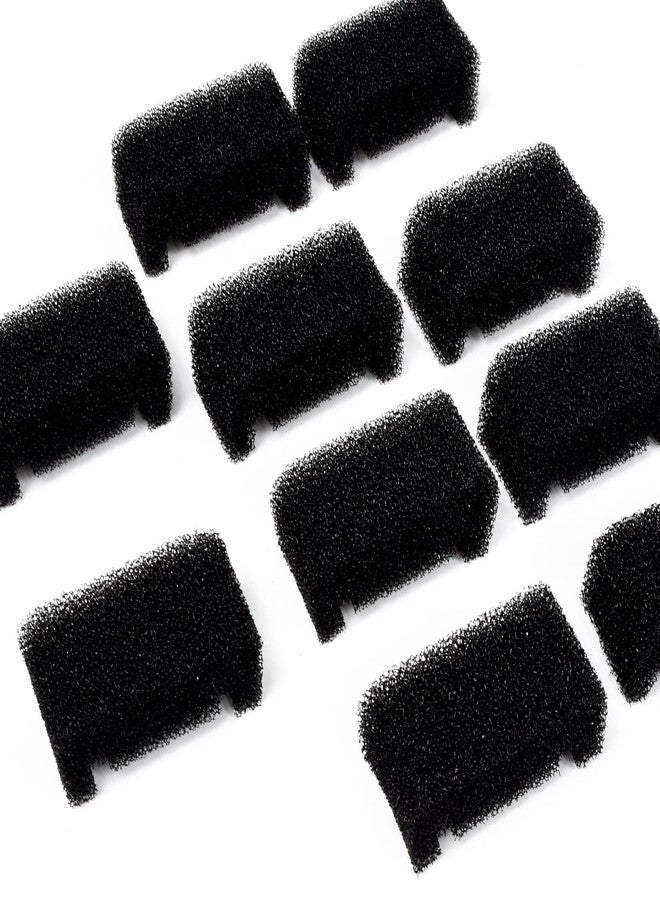 Jolbndcv 10 Pcs Sponge Filter for 67oz/2L Pet Fountain 81oz/2.4L Stainless Steel Dog Drinking Fountain Replacement,Pet Water Fountain Pre Foam Filters Replacement - Image 3