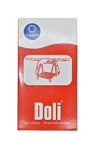 HUNNY- BUNCH HUNNY- BUNCH Madura Coats Doli Stranded Cotton Skiens Cross/Long Stitched Cotton Embroidery Threads (Set of 10 Pieces) (Shade no. J 176)  - Image 3