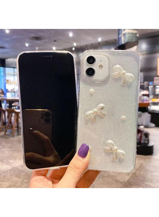 اس-توب جراب لهاتف iPhone 15 Pro مصنوع من مادة TPU الإيبوكسي اللامعة بقوس اللؤلؤ - Image 5