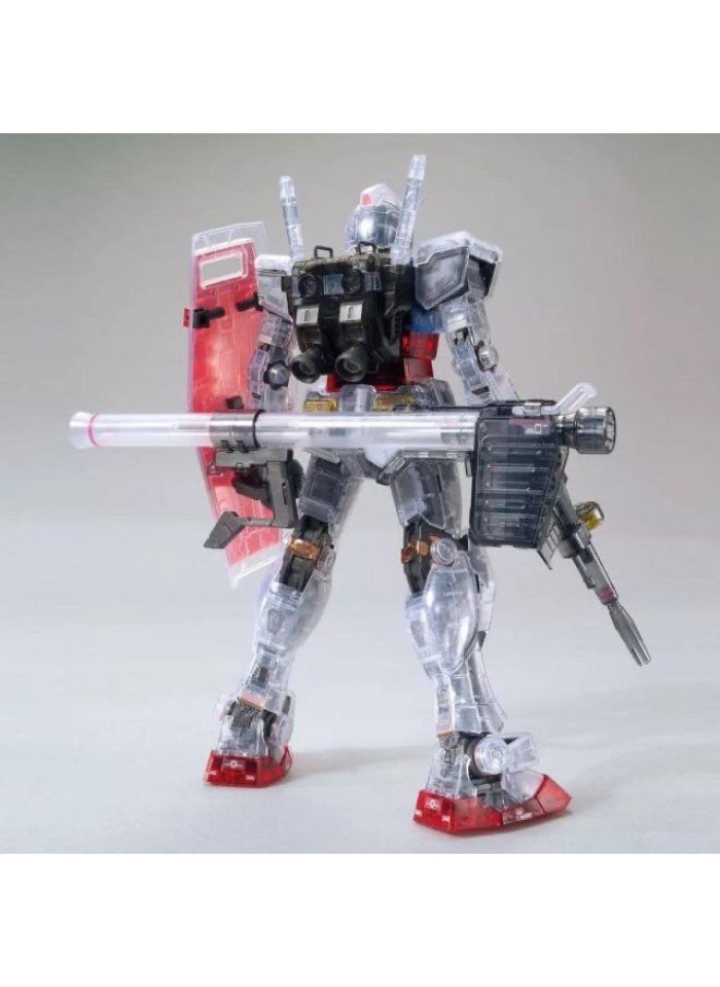 Gundam Model Color Transparent Yuan Set Delivery Bracket Water Sticker Gundam Assembled Figure Toys Wholesale-Color:Yuan Set Color Transparent Model (delivery Bracket And Water Sticker)  - Image 3