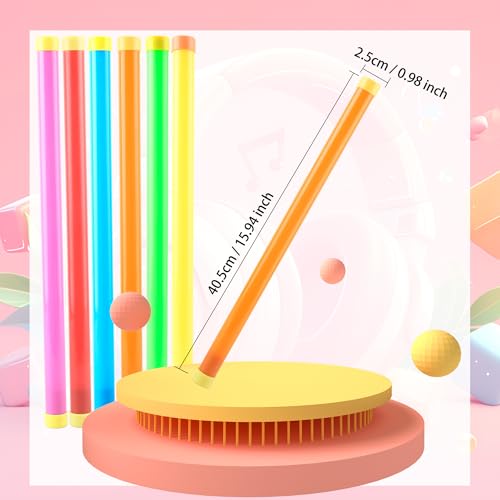 Swakuta 12 قطعة أنابيب ضوضاء صاخبة ألعاب صوتية مضحكة أنابيب صوت الفارت عصا ضوضاء أنبوب ضوضاء خداعية لحفلات الهالوين عيد الميلاد تجمعات العائلة يوم كذبة أبريل ألعاب لوازم 6 ألوان - Image 5