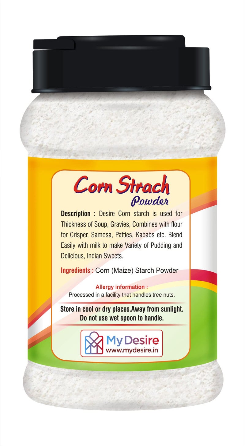Desire Baker’s Corn Starch – 400g | Gluten-Free Cornflour for Baking, Sauces, Gravies, and Puddings | Premium Thickening Agent - Image 2