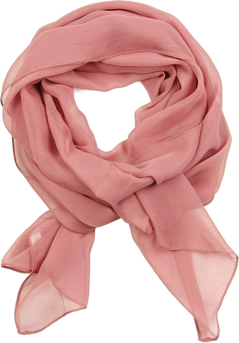 PANTONIGHT Long Chiffon Sheer Scarf For womens - Image 4