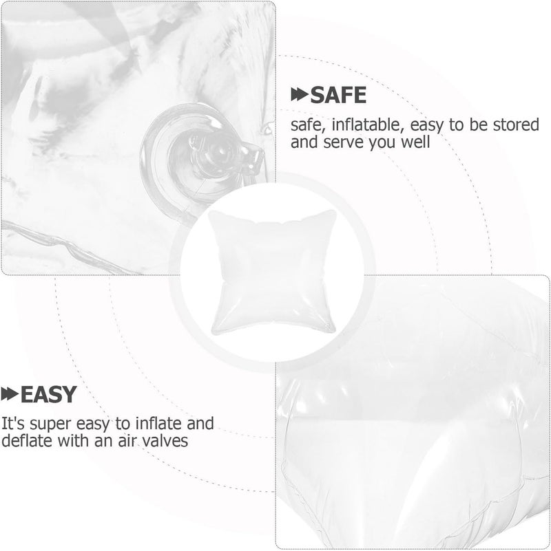 Inflatable Sofa Cushion Pillow Insert 45cm X 45cm Portable Waterproof Outdoor Cushion for Camping Beach Travel - Image 3