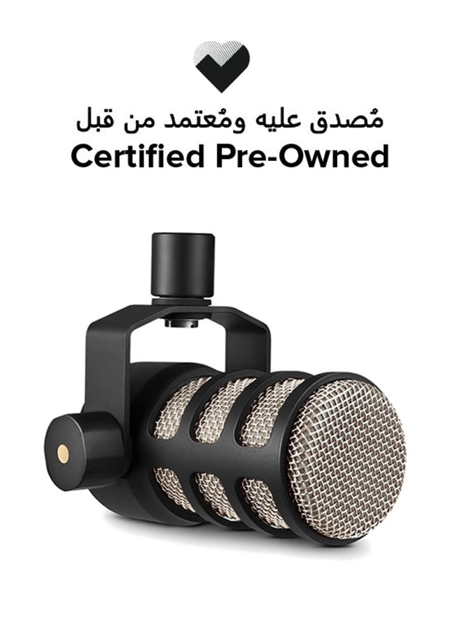 RODE Certified Pre Owned - Podmic Dynamic Microphone PODMIC Grey/Black - Image 1