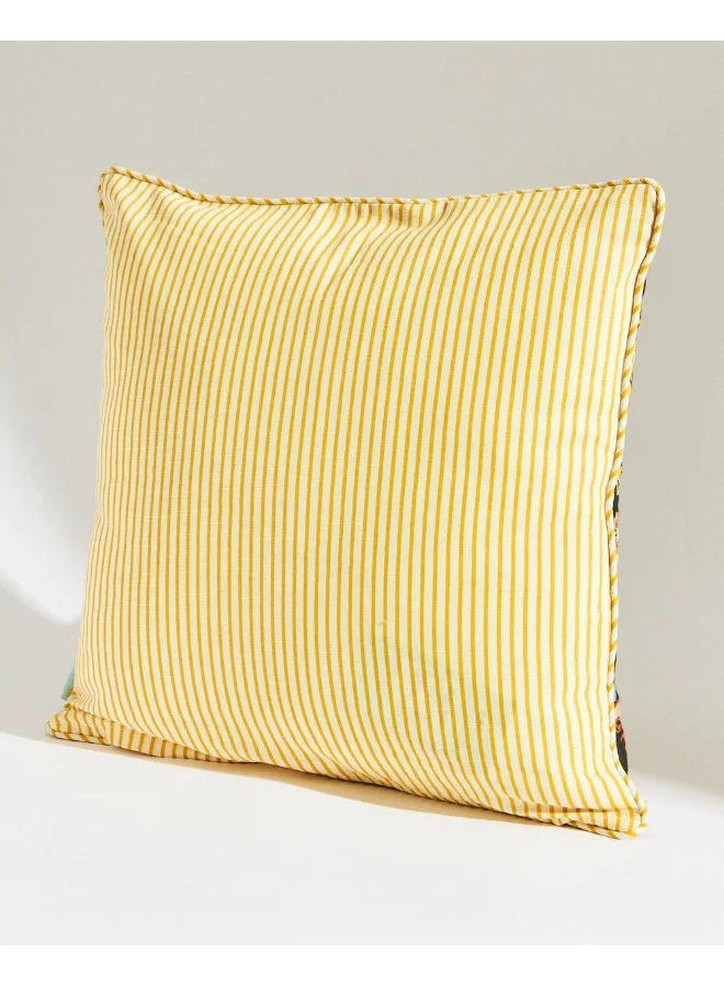 Chumbak Pixel Paisley 18" Cushion Cover