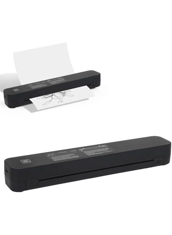 Thermal Printer 203DPI Inkless Portable 2600mAh Fast Printing For iOS Android OS X - Image 1