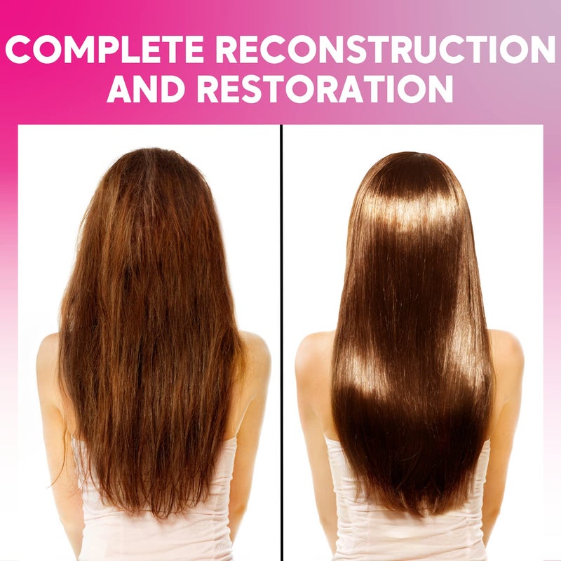 Nutree Professional Hair Bottox Power Dose Reconstruction Hair Ampoule 0.33 oz (Power Dose Hair Ampoule) - Image 5