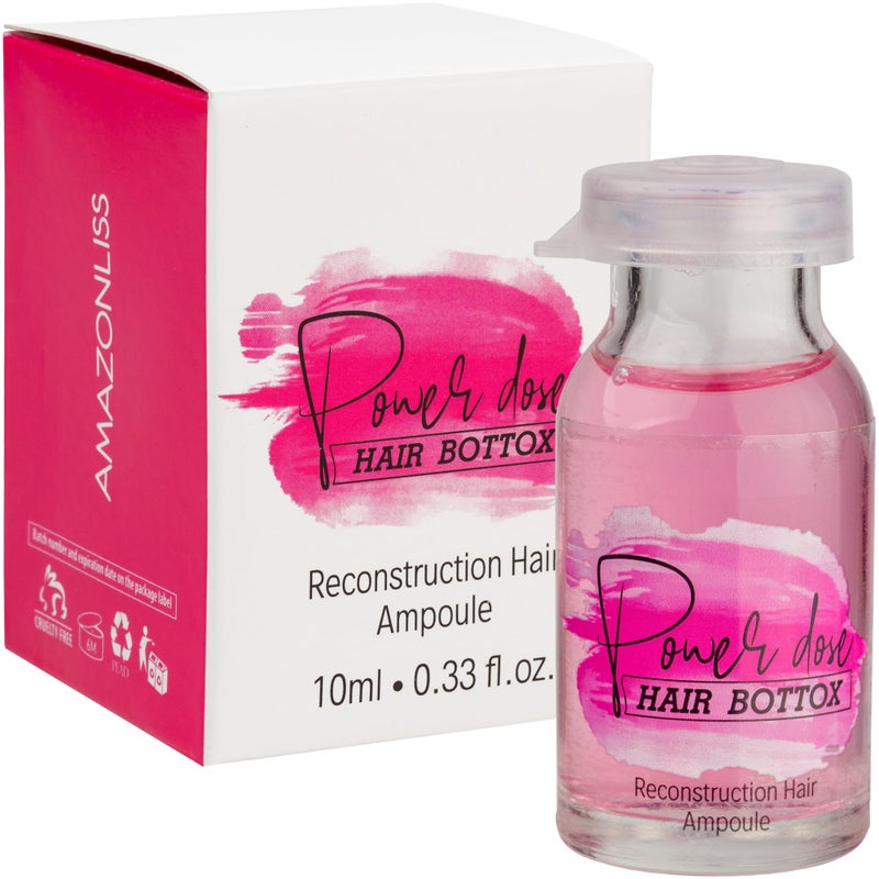 Nutree Professional Hair Bottox Power Dose Reconstruction Hair Ampoule 0.33 oz (Power Dose Hair Ampoule) - Image 1