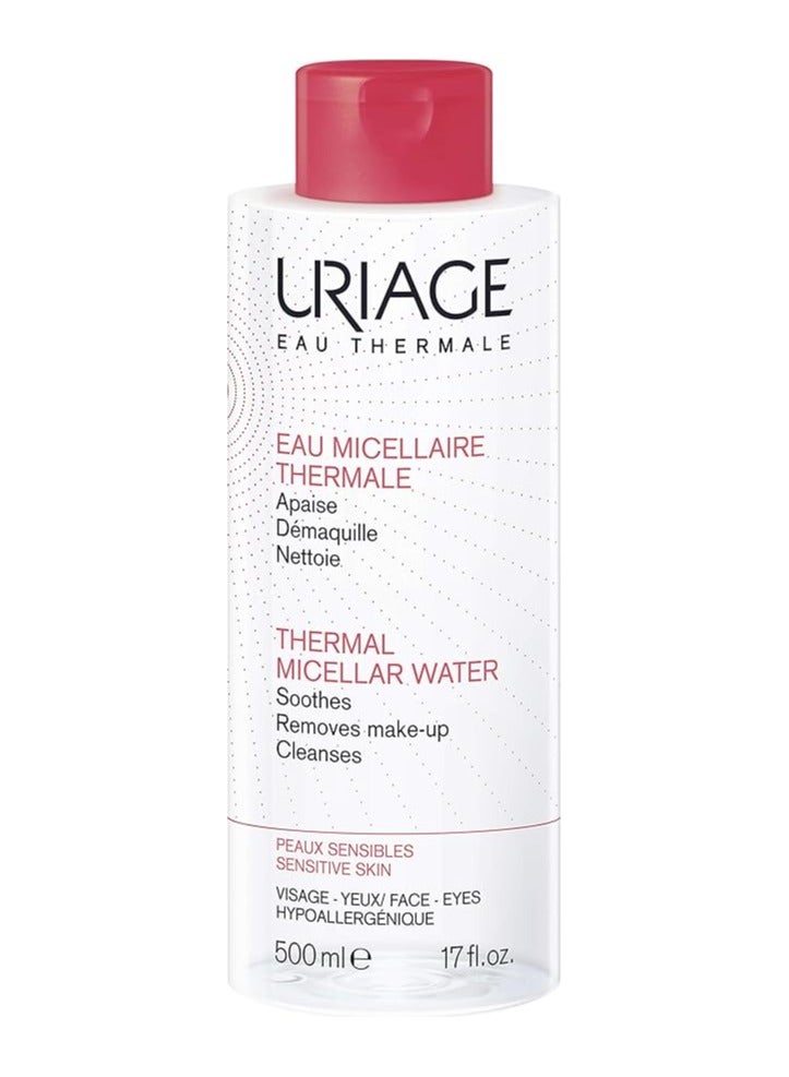 Uriage Eau Micellaire Thermale Pink 500ML (Sensitive Skin) - Image 1