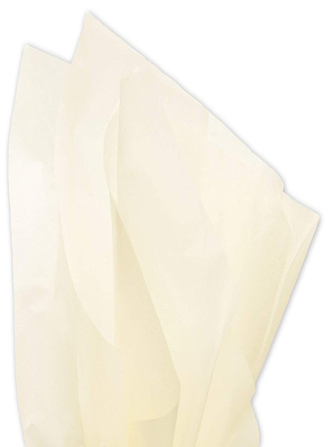 3A Featuretail Tissue Paper/Non Woven Fabric for Gift/Flowers Making and Bouquet Wrapping 24 Inch x 28 Inch (Cream Tissue, 20 Sheets)