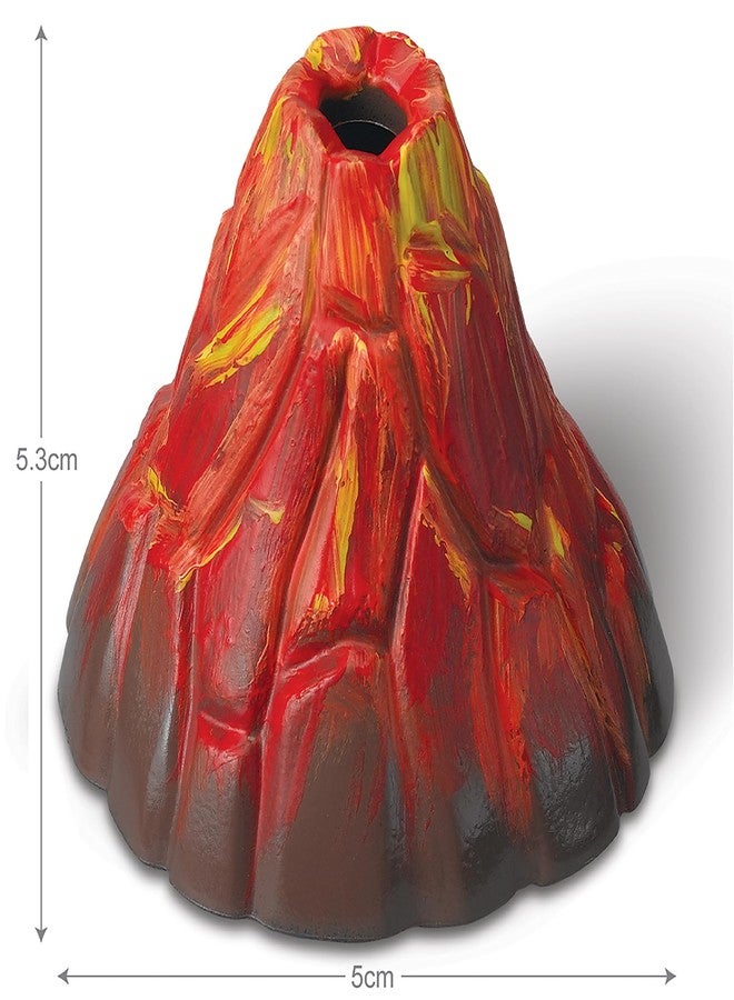 4M: KidzLabs: Pocket Volcano - Create Mini Tabletop Volcanic Eruptions, Baking Soda, Chemical Reactions Kit, STEM Science Activity Set, Kids Ages 5+ - Image 3