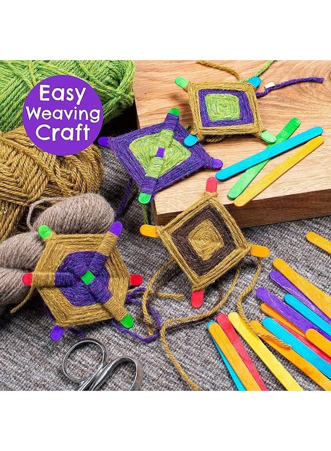 اعواد خشبية كبيرة الحجم 100 قطعه مقاس  150*18*1.6مم - Image 2