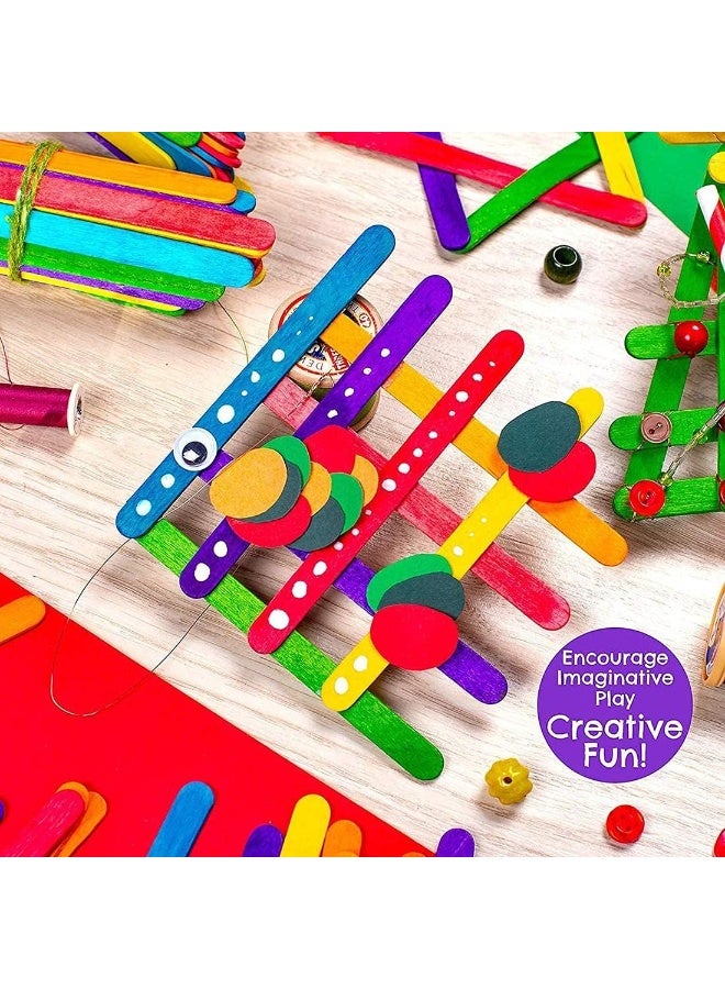 اعواد خشبية كبيرة الحجم 100 قطعه مقاس  150*18*1.6مم - Image 3