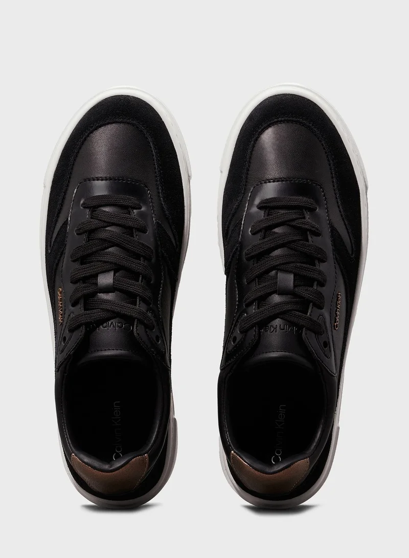 CALVIN KLEIN Cupsole Lace Up Low Top Sneakers