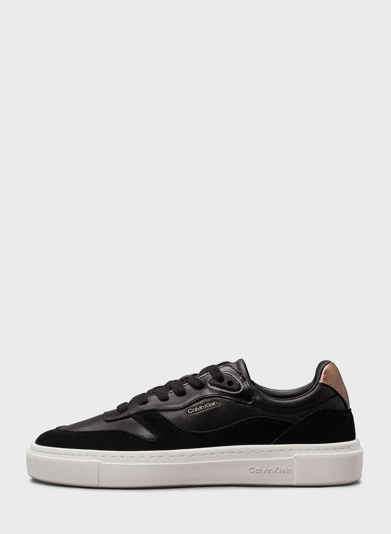 CALVIN KLEIN Cupsole Lace Up Low Top Sneakers