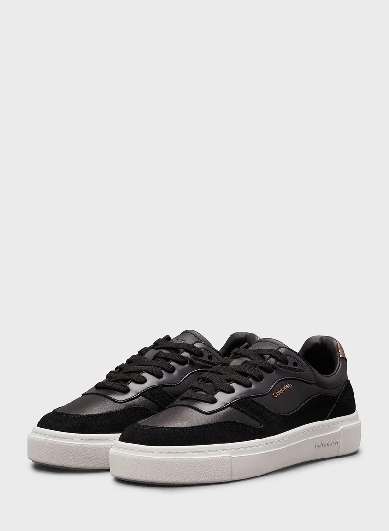 CALVIN KLEIN Cupsole Lace Up Low Top Sneakers