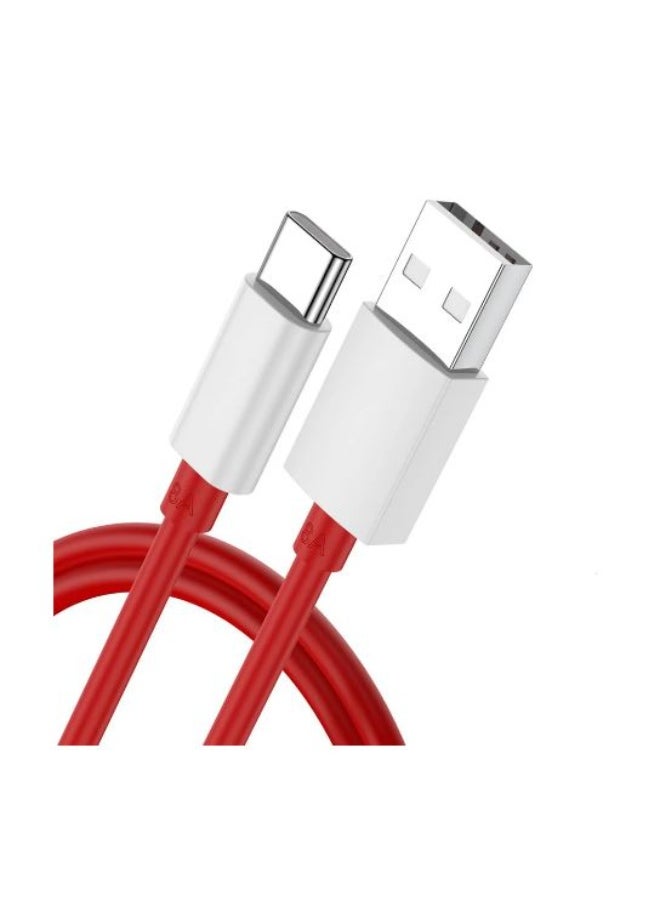 100W Supervooc Charger for 1+ 13 13R Nord 4 CE 4 Lite 8A Warp Charger Block Replacement with 8A Warp Charge Cable 1M USB Wall Plug UK Power Adapter for 1+ 12 12R 11 10 Pro OPPO A78 A38 (White)