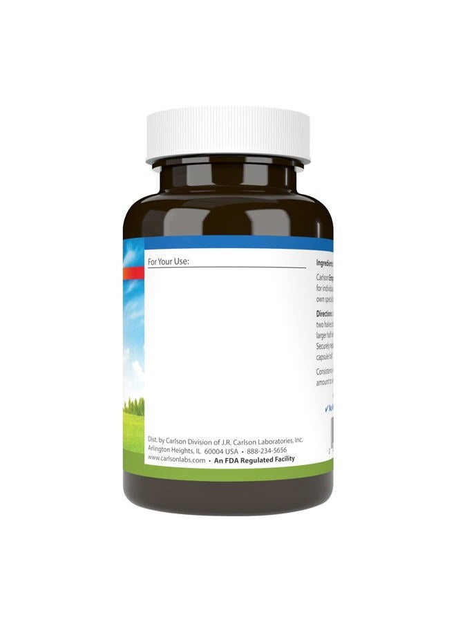 Carlson Empty Gelatin #1 Capsules, Easy to Separate & Fill, 200 Count (Pack of 1) - Image 2