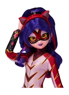 Playmates Toys Miraculous Heroez Fashion Doll - Purple Tigress  - Image 5