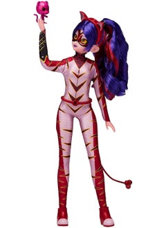 Playmates Toys Miraculous Heroez Fashion Doll - Purple Tigress  - Image 4