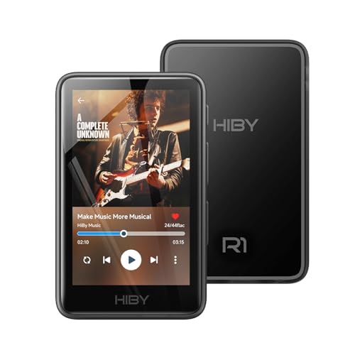 HiBy R1 HiFi MP3 Player with Bluetooth 5.1 Tidal Qobuz DSD 256 Native Lossless Music Player with Touchscreen/Hi Res Audio Certified/MSEB Tuning/2TB Expanded Memory - Image 1