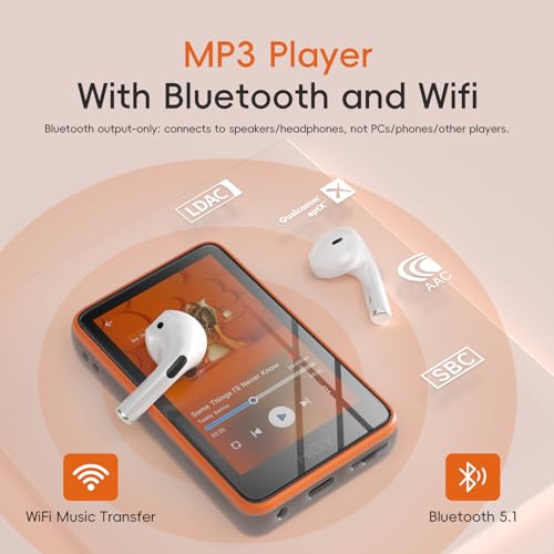 HiBy R1 HiFi MP3 Player with Bluetooth 5.1 Tidal Qobuz DSD 256 Native Lossless Music Player with Touchscreen/Hi Res Audio Certified/MSEB Tuning/2TB Expanded Memory - Image 5