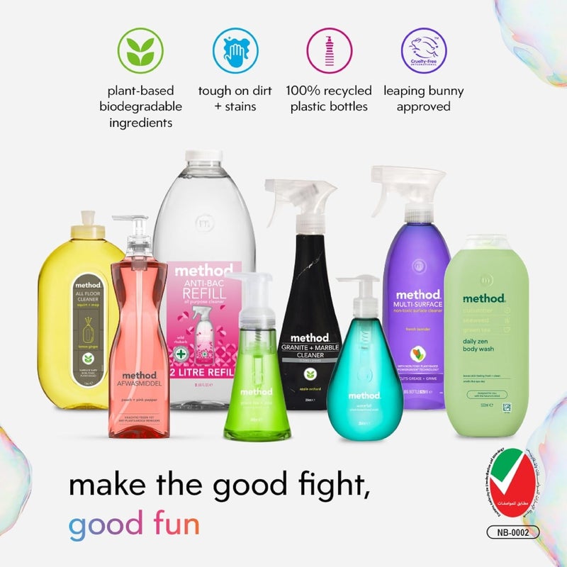 Method Non-Toxic Glass Surface Cleaner Mint 828 ml - Image 2