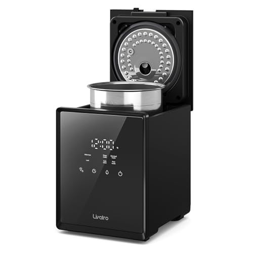 Livatro Stainless Steel Humidifier, 3L Warm Mist Humidifier, Easy Clean with Warm Steam Humidifier, Healthy Air Mist Humidifiers for Bedroom Living Room, with Sleep Mode and Auto-off Setting - Image 1