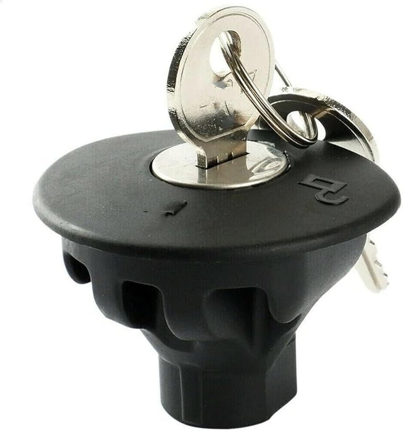 Black Car Fuel Tank Cap With Key For Ford Escape Explorer Focus 2009 2012 - Image 3