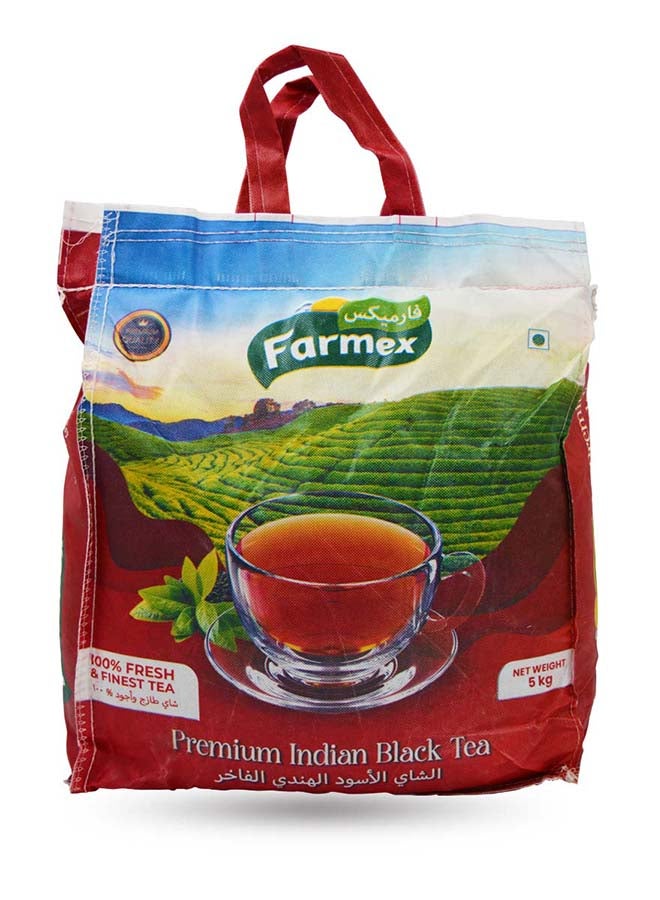 Farmex Premium, 5 kg Packing, Indian Black tea, 100% Fresh and Finest Tea from Assam India - Image 1