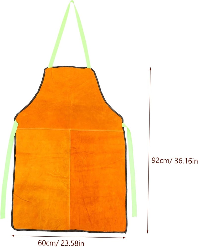 DOITOOL Heat Insulation Welding Apron Electric Welding Clothing Apron Men's Women's Fireproof - Image 2
