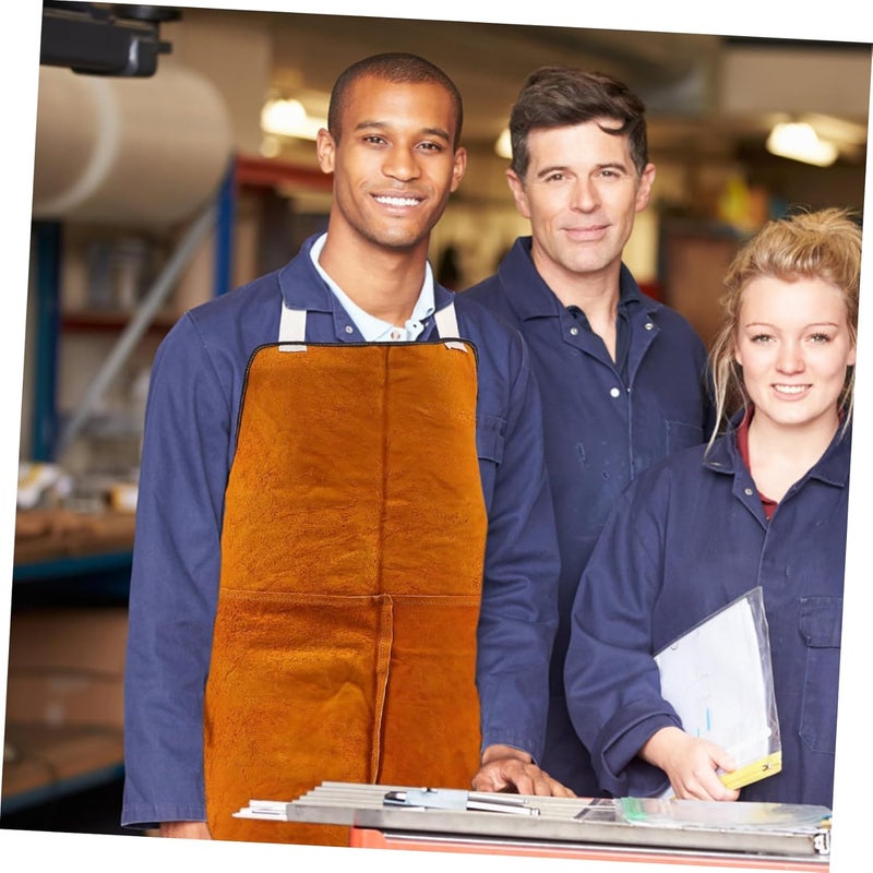 DOITOOL Heat Insulation Welding Apron Electric Welding Clothing Apron Men's Women's Fireproof - Image 5