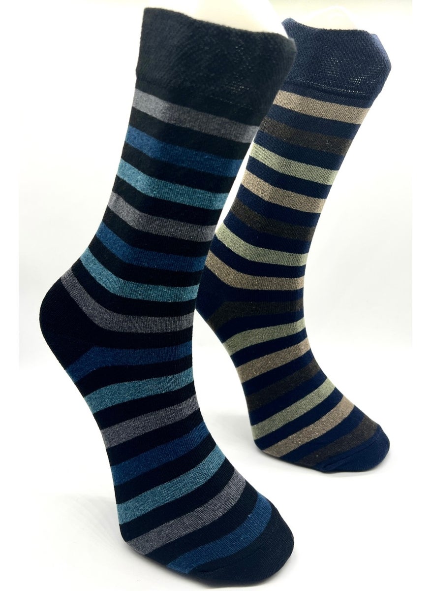 Ciho Socks - 6 Pairs Cotton Men's Classic, Daily, Casual Socks - Image 1