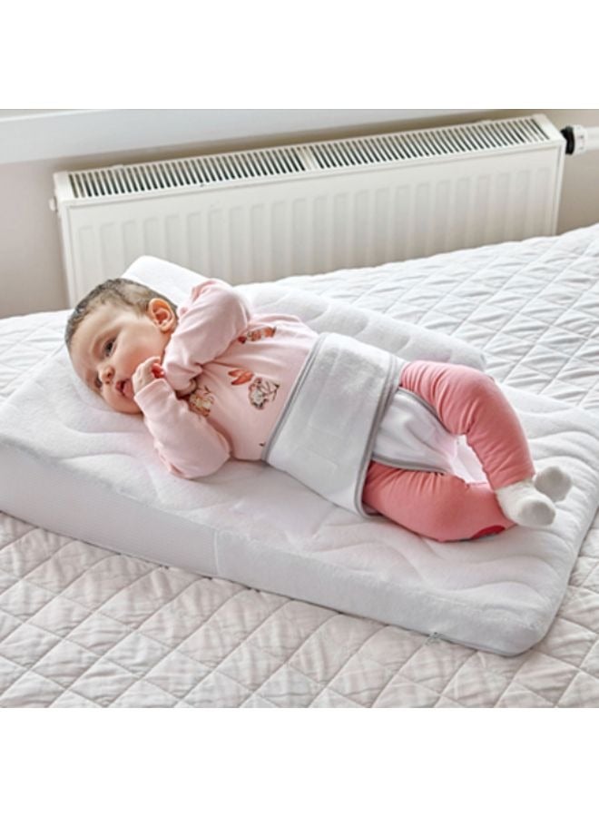 BabyJem Reflux Pillow With Belt, 0-6 Months, Grey - Image 2