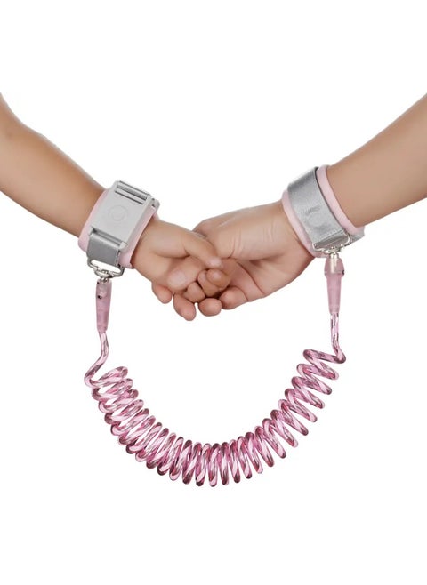 Anti Lost Wrist Link For Kids, Pink, 6.56 Ft