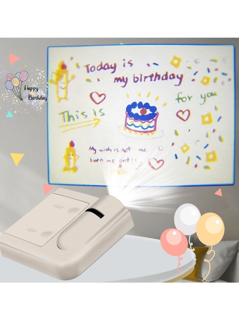 Generic Birthday Party Projector Lamp Birthday Atmosphere Light Decoration  - Image 1