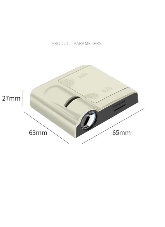 Generic Birthday Party Projector Lamp Birthday Atmosphere Light Decoration  - Image 4