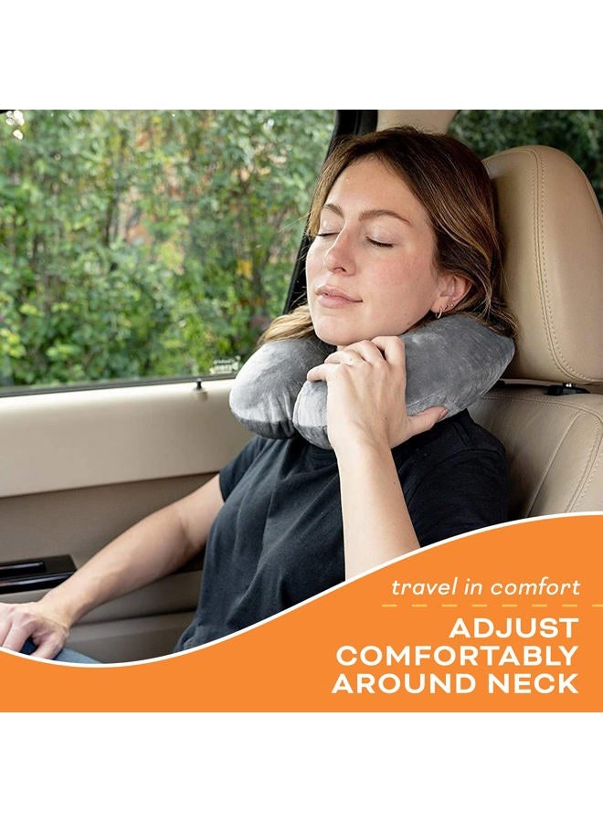 Crafty World Comfortable Travel Pillow, Get Wrapped in Extreme Comfort with the Comfort Master Neck Pillow, a Memory Foam Pillow that Provides Relief and Support for Travel, Home, Neck Pain, and Many More - Image 2