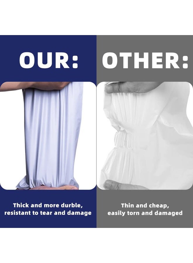 POLYSELLS Poly Mailers Shipping Envelopes, Strong Adhesive Sealing, Waterproof, and Tear-resistant Postal Mailing Bags. Mailer Bags for clothing, books, and accessories. (White, 14.5x19 Inch, 100 pc) - Image 5