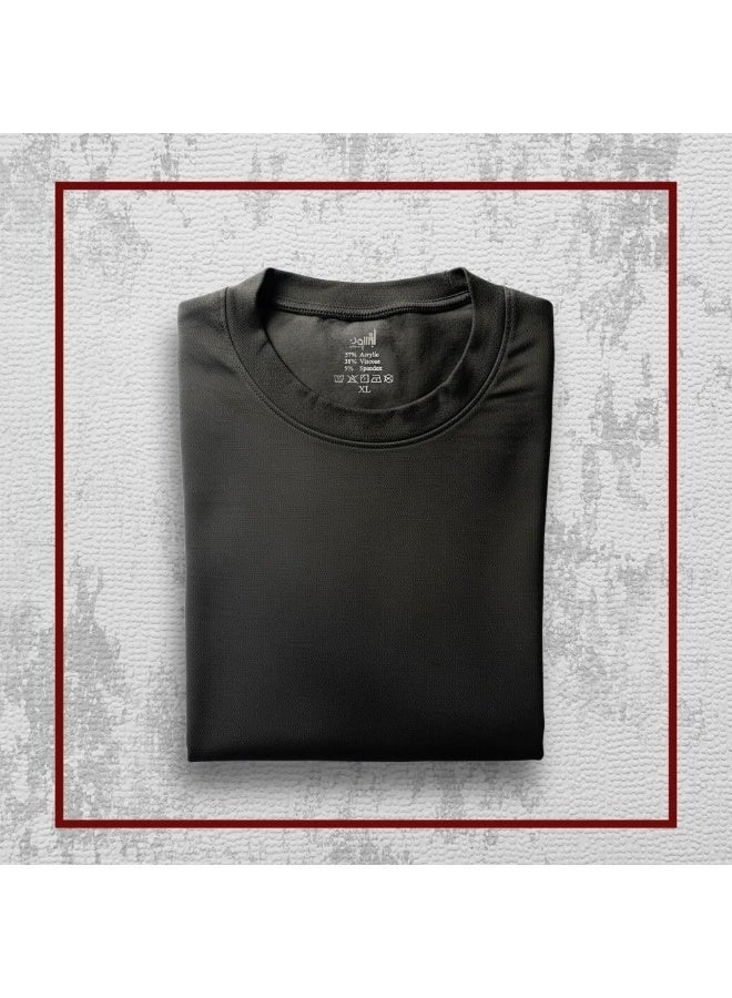 Lebbson Men's Thermal Long Sleeve Top and Bottom Underwear Set - Image 3