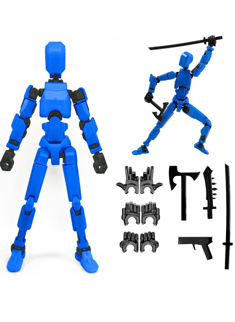 VIUAUAX Assembly Completed-Titan 13 Action Figure, Upgrade T-Robot 13 Action Figures, New Dummy Robot 13, 3D Printed Multi Action Figure Set,Creative Gifts for Children Adults  - Image 1
