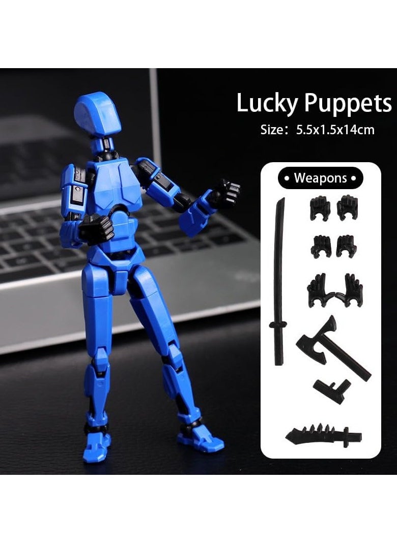 VIUAUAX Assembly Completed-Titan 13 Action Figure, Upgrade T-Robot 13 Action Figures, New Dummy Robot 13, 3D Printed Multi Action Figure Set,Creative Gifts for Children Adults  - Image 2