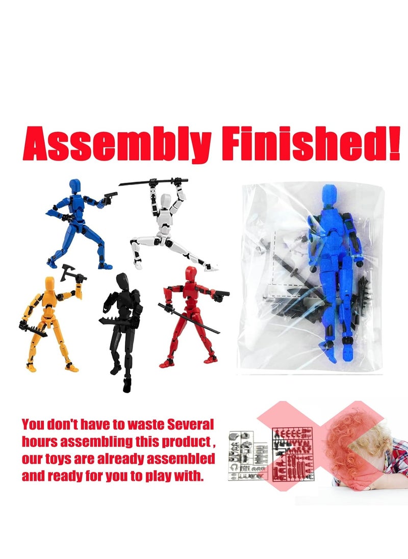VIUAUAX Assembly Completed-Titan 13 Action Figure, Upgrade T-Robot 13 Action Figures, New Dummy Robot 13, 3D Printed Multi Action Figure Set,Creative Gifts for Children Adults  - Image 3