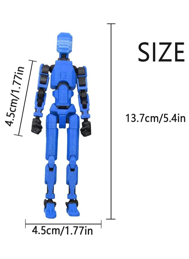 VIUAUAX Assembly Completed-Titan 13 Action Figure, Upgrade T-Robot 13 Action Figures, New Dummy Robot 13, 3D Printed Multi Action Figure Set,Creative Gifts for Children Adults  - Image 5